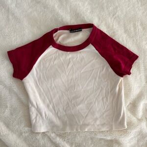 brandy Melville Baseball tee